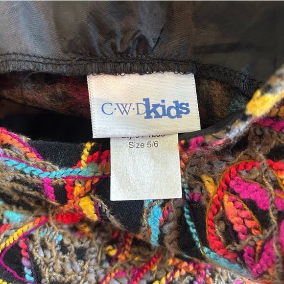 CWD Kids Textured Yarn Pattern Shift Dress – Girls Size 5/6 - Picture 7 of 7